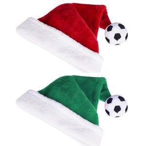Soccer Santa Hats / Christmas World Cup Hats
